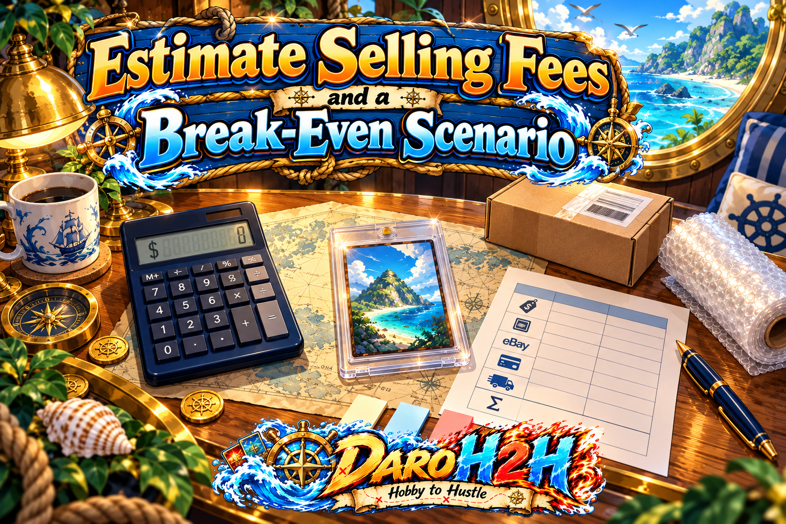 Estimate Selling Fees at Sea
