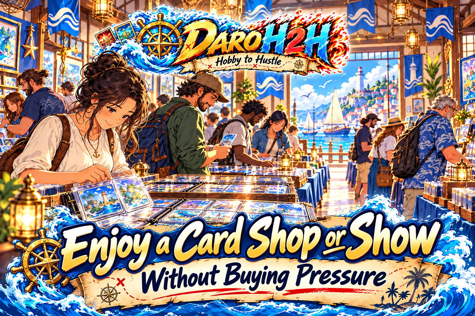 Nautical Card Show by the Harbor