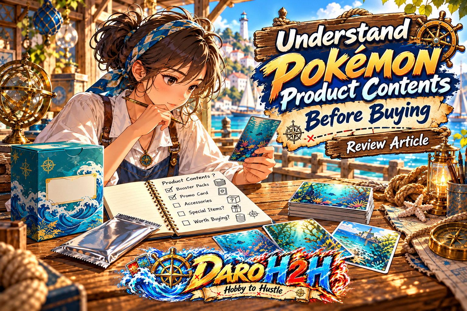 Nautical Pokémon Product Review at Sea