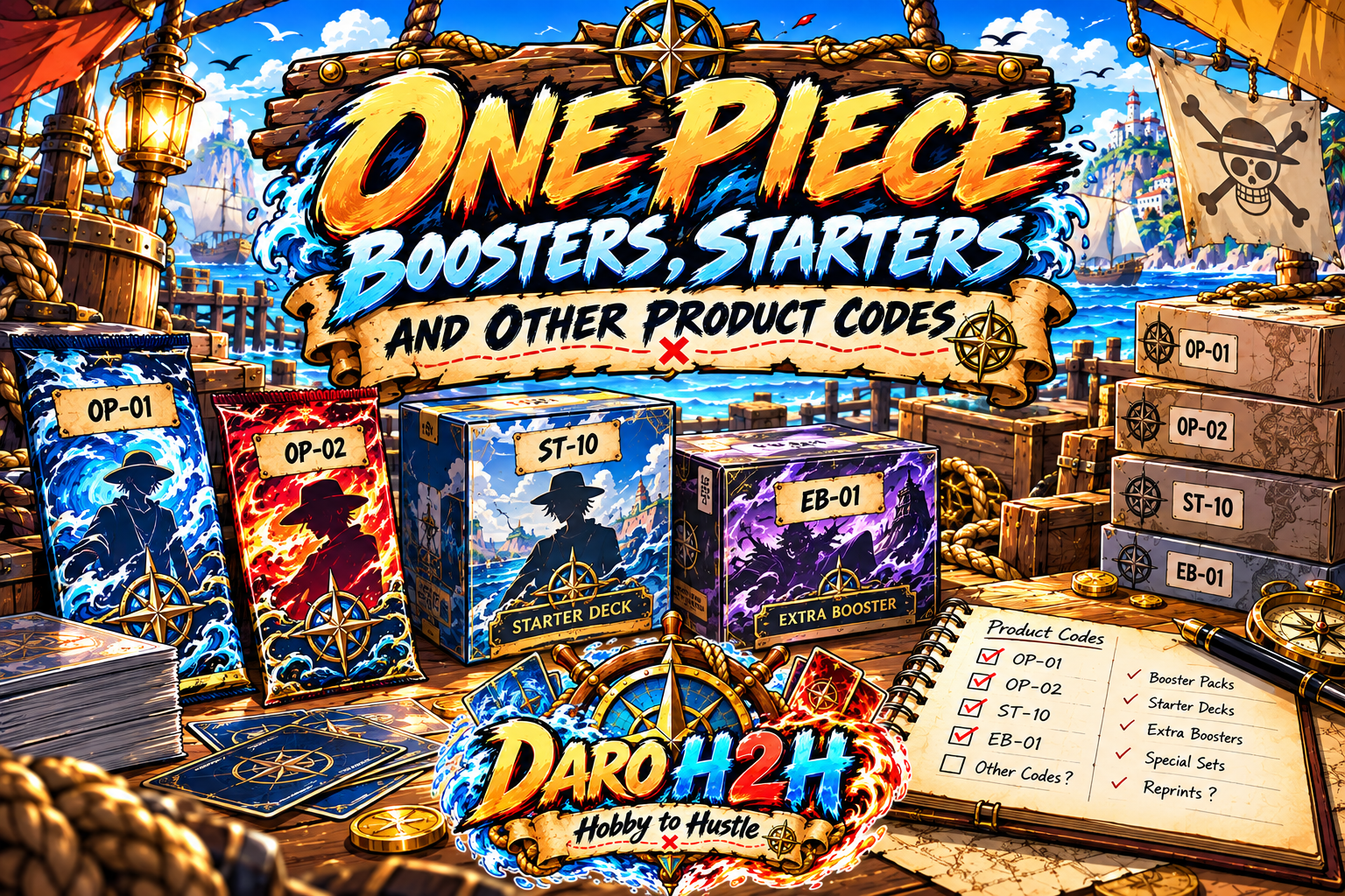 One Piece Product Codes Harbor Guide