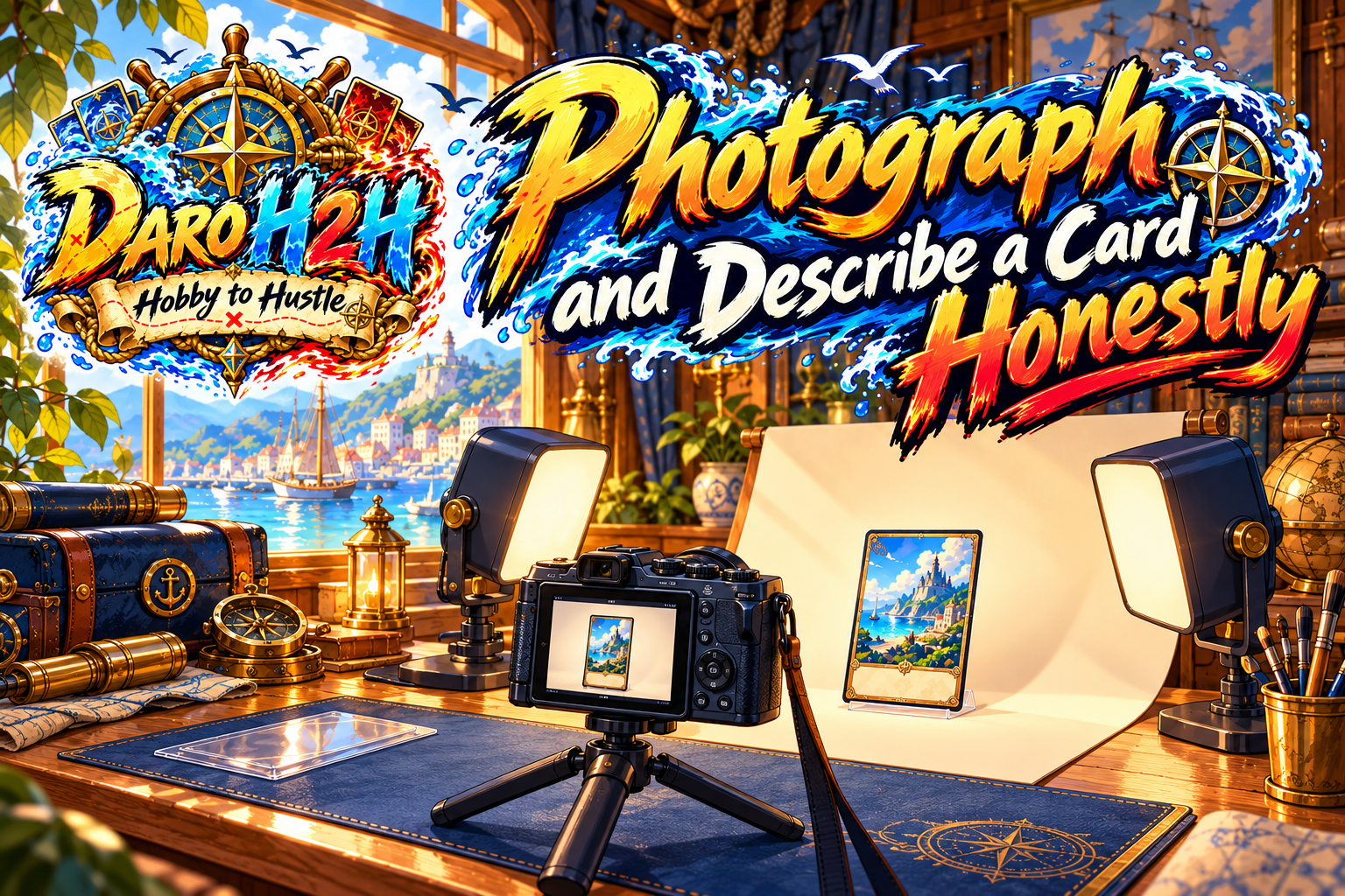 Photograph and Describe a Card