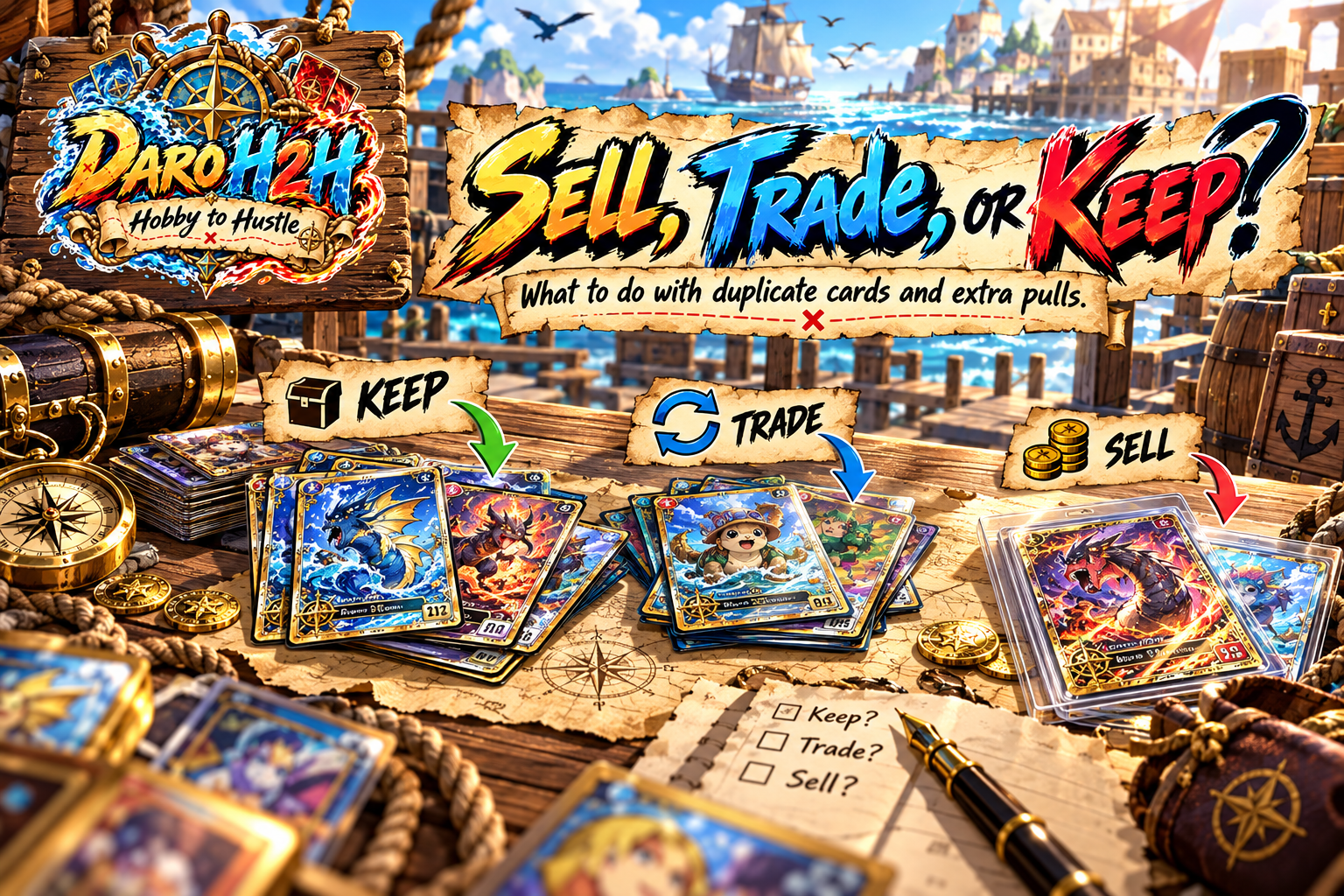 Sell, Trade, or Keep_ at Sea